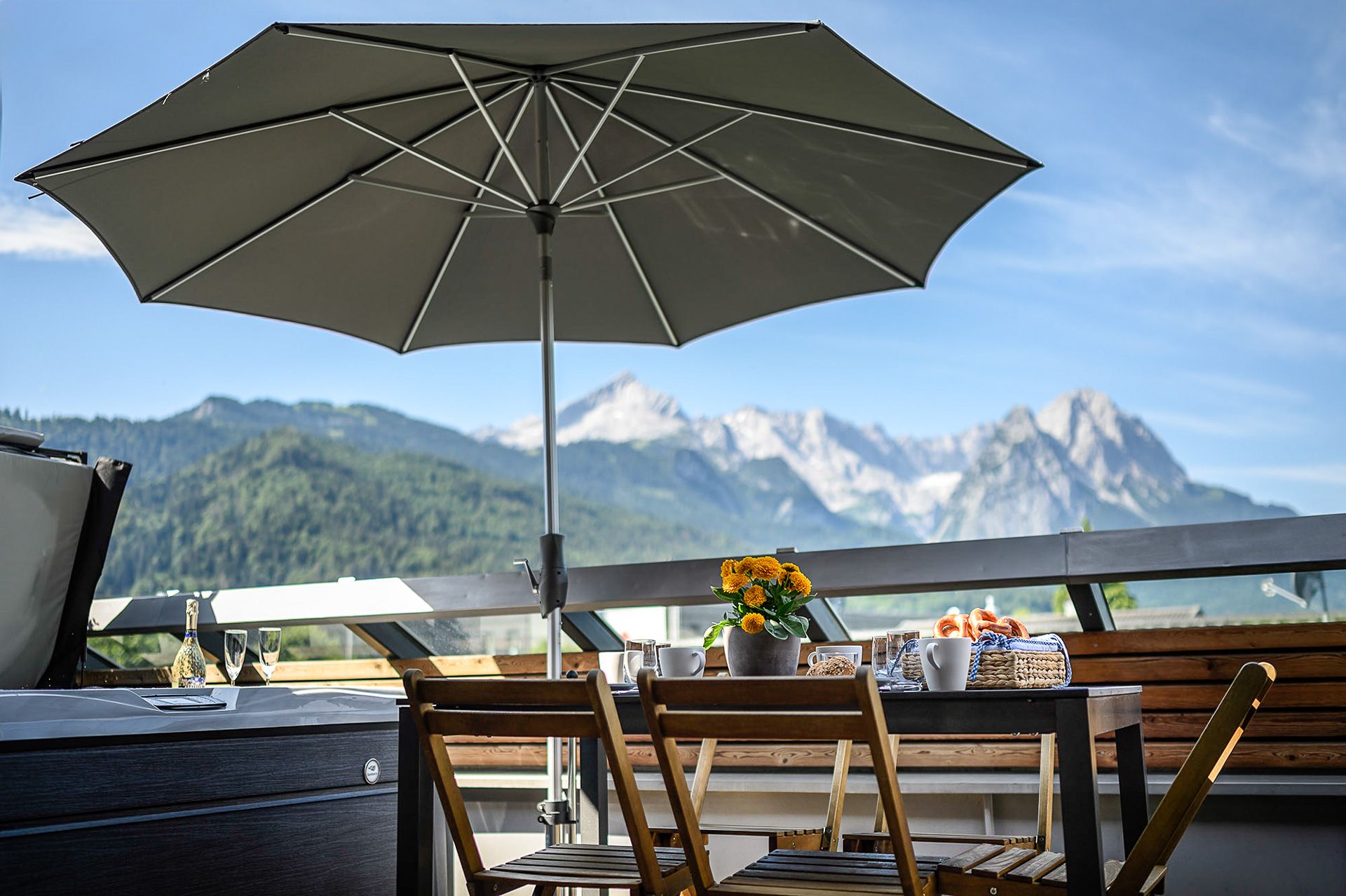 Terrassenblick © Das Garmisch