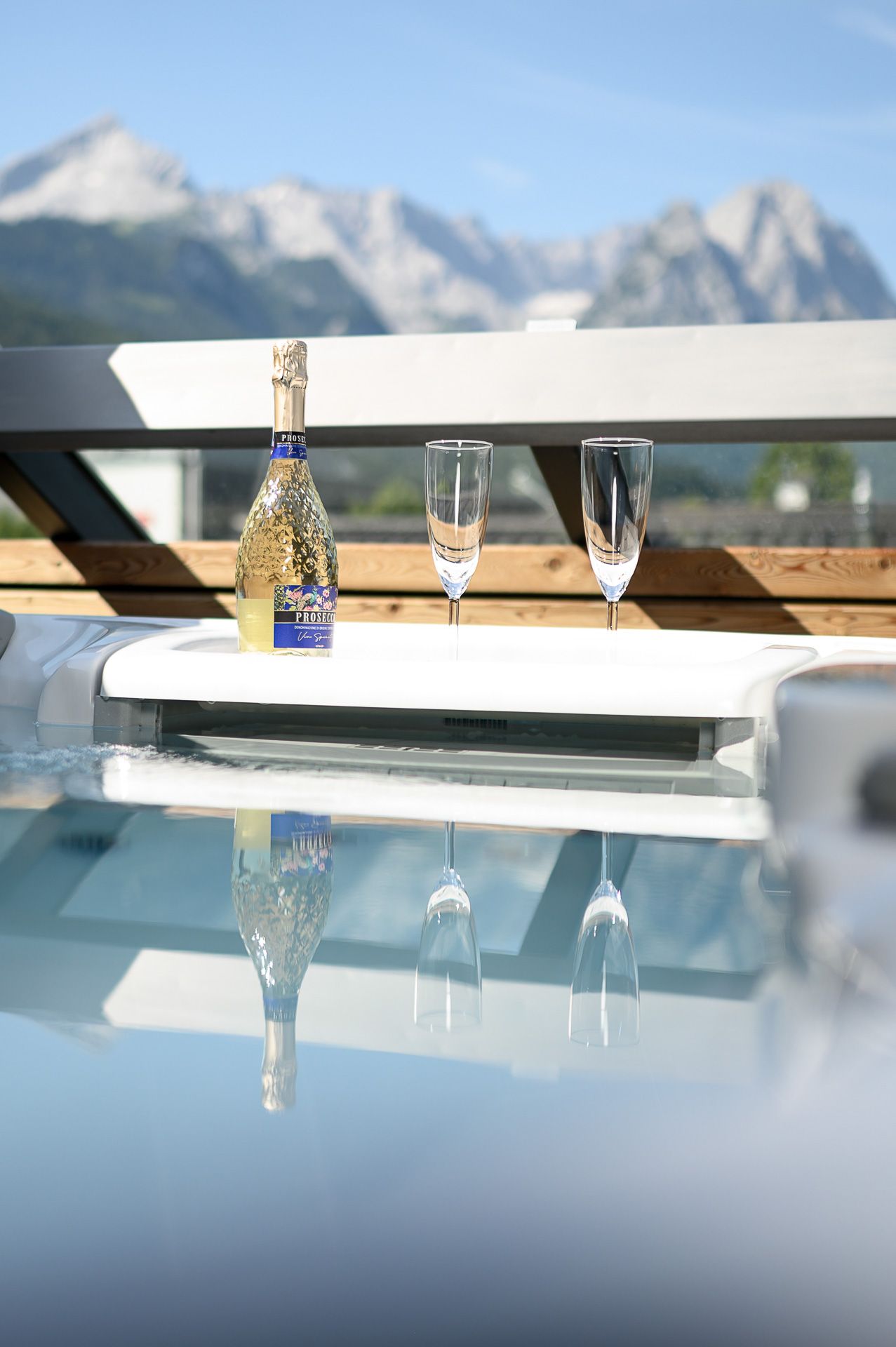 Dachterrassen Whirlpool © Das Garmisch